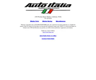 Auto-Italia.com(Auto Italia) Screenshot