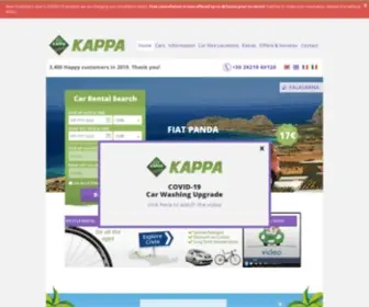 Auto-Kappa.gr(Kappa Car Rental in Chania Crete) Screenshot