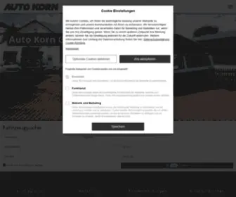 Auto-Korn.de(Kfz-Meisterwerkstatt Auto Korn GmbH) Screenshot