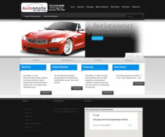 Auto-Matik.com(Auto-Matik LLC) Screenshot