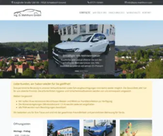 Auto-Mehlhorn.com(Ing) Screenshot