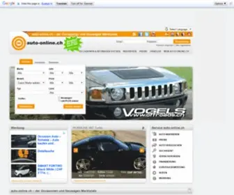 Auto-Online.ch(Auto Occasionen der Schweiz) Screenshot