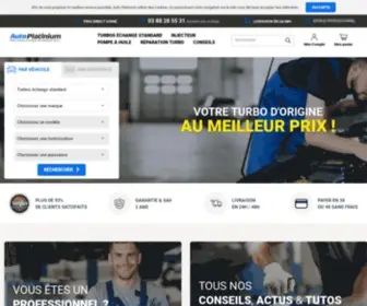 Auto-Platinium.com(Vente de ☆ Turbos ☆ en échange standard à prix Discount ✅ Pour Pros et Particuliers) Screenshot