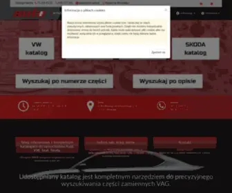 Auto-Plus.pl(EKatalog ze sklepem VAG) Screenshot