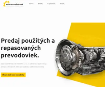 Auto-PrevodovKy.sk(Domov) Screenshot