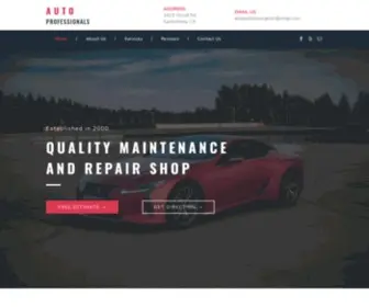 Auto-Professionals.com(Auto Professionals) Screenshot