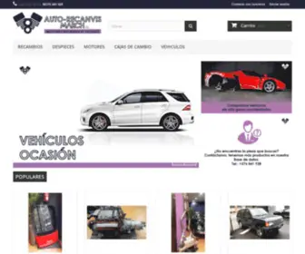 Auto-Recanvismarch.com(AUTO-RECANVIS MARCH , Motores y recambios de ocasión) Screenshot