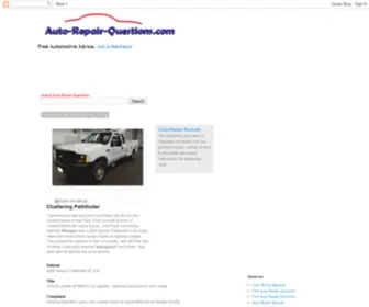 Auto-Repair-Questions.com(Auto Repair Questions) Screenshot