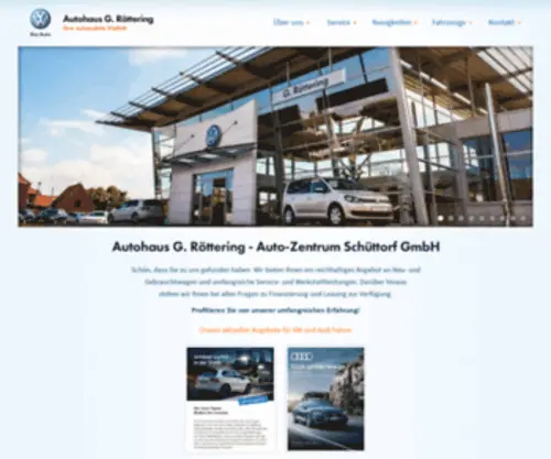 Auto-Roettering.de(Autohaus Röttering) Screenshot