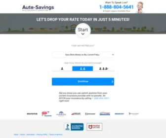 Auto-Savings.com(Insurance Quotes) Screenshot