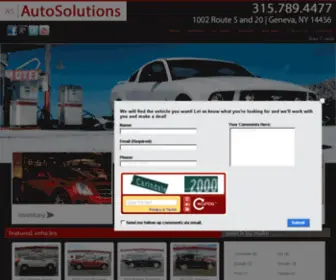 Auto-Solutions.com(Auto Solutions) Screenshot