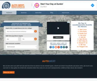 Auto-Wert-Berechnen.de(Kostenlose Autobewertung zur Berechnung des Auto Preises und Kosten mit Online Liste 100% umsonst und ohne Datenzwang) Screenshot