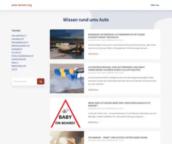 Auto-Wissen.org(Hybridauto kaufen) Screenshot
