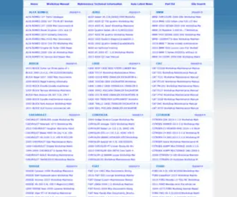 Auto-Workshop-Maintenance-Manuals.com(Auto Workshop Maintenance Manual Download) Screenshot