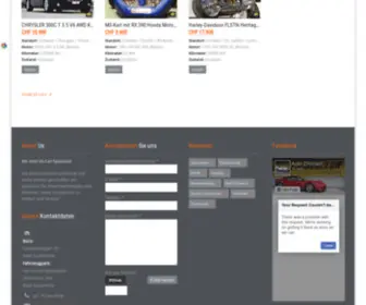 Auto-Zimmerli.ch(Amerikanerwagen US) Screenshot