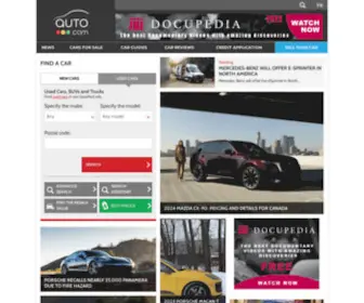 Auto123.com(New Vehicle reviews and car news) Screenshot