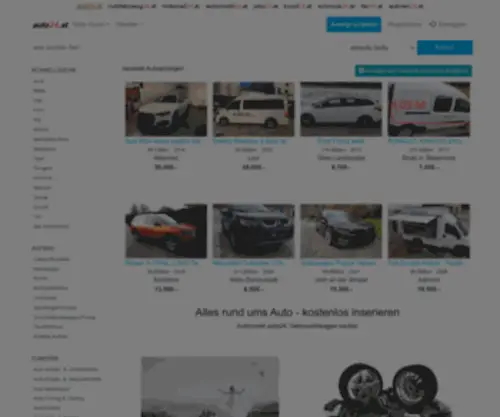 Auto24.at(Automarkt für Gebrauchtwagen und Neufahrzeuge aus Österreich. Viele Auto) Screenshot
