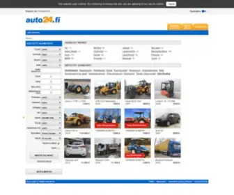 Auto24.fi(Pääsivu) Screenshot