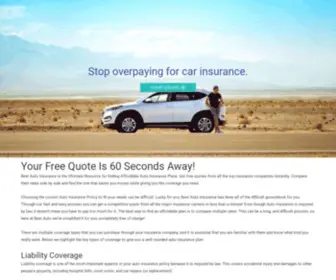 Auto2Cheap.com(Find & Compare Cheap Car Insurance Quotes) Screenshot