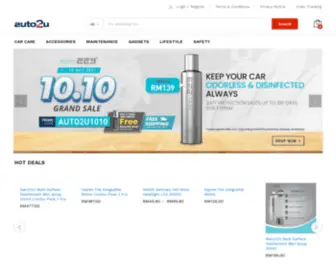 Auto2U.my(HomePage) Screenshot