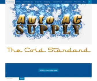 Autoacsupply.com(Auto Cooling Supply) Screenshot