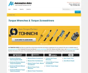 Autoaides.com(Torque Wrenches & Torque Screwdrivers) Screenshot