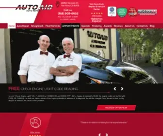 Autoaidrescue.com(Van Nuys Auto Repair) Screenshot