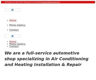 Autoairal.com(Auto air of alabama) Screenshot