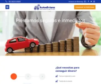 Autoaliviana.com(Default web site page) Screenshot