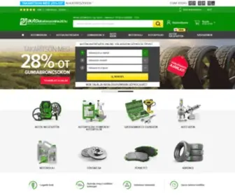Autoalkatreszonline24.hu(Internetes autóalkatrész áruház. Alkatrészek) Screenshot