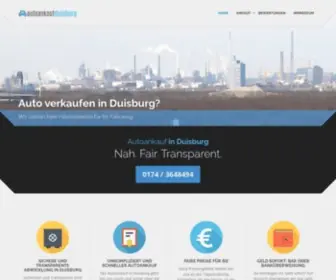 Autoankauf-Duisburg.com(Autoankauf Duisburg) Screenshot