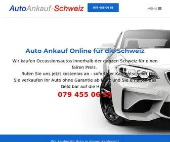 Autoankauf-SChweiz.ch(Auto Ankauf Schweiz) Screenshot