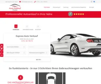 Autoankauffranken.de(Autoankauf Nürnberg) Screenshot