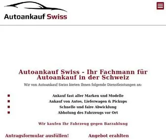 Autoankaufswiss.ch(Autoankauf) Screenshot