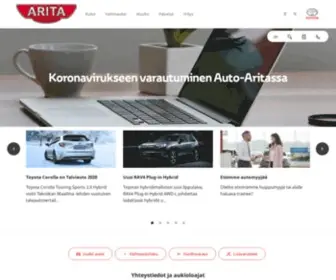 Autoarita.fi(Arita Oy) Screenshot