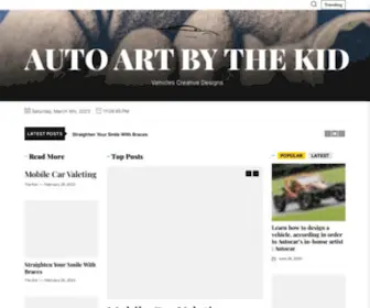 Autoartbythekid.com(Squeeze page) Screenshot