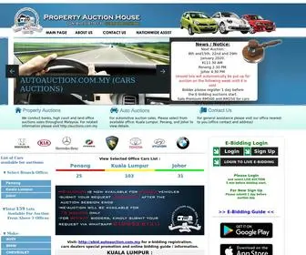Autoauction.com.my((Index Page)) Screenshot