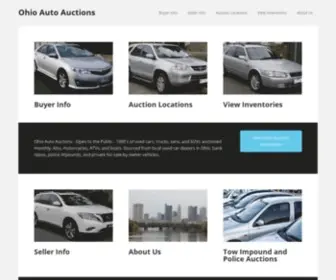 Autoauctionsohio.com(Ohio Auto Auctions) Screenshot