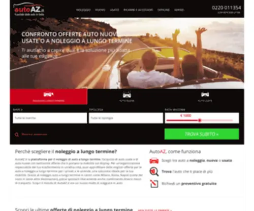 Autoaz.it(Il portale dell'automobile in Italia) Screenshot