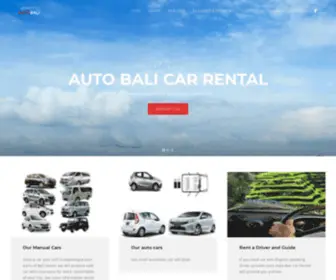 Autobali.com(Auto Bali Car Rental) Screenshot