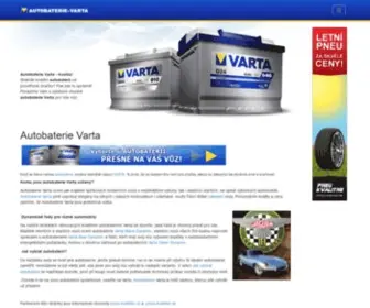 Autobaterie-Varta.net(Autobaterie Varta) Screenshot
