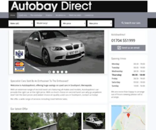 Autobaydirect.co.uk(Autobaydirect) Screenshot