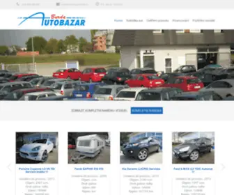 Autobazarburda.cz(Autobazar Burda Pardubice) Screenshot