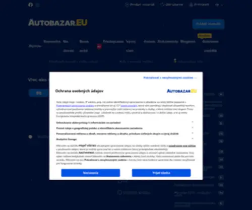 Autobazar.eu(Autobazár.EU) Screenshot