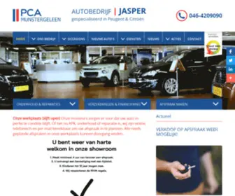 AutobedrijFjasper.nl(Autobedrijf Jasper) Screenshot