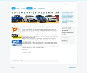 AutobedrijFrozema.nl(AutobedrijFrozema) Screenshot