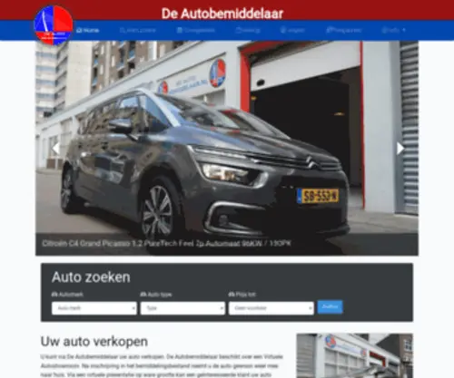 Autobemiddelaar.nl(De Autobemiddelaar) Screenshot