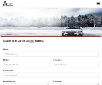 Autobigconsult.ro(Mașini la comandă) Screenshot