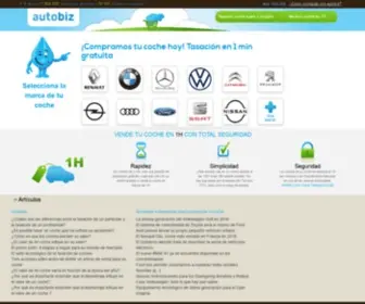 Autobiz-Ocasion.es(Vende tu coche al mejor precio con autobiz®) Screenshot