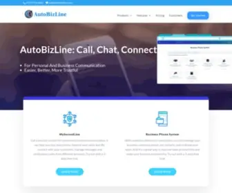 Autobizline.com(Next Generation Business Communication) Screenshot